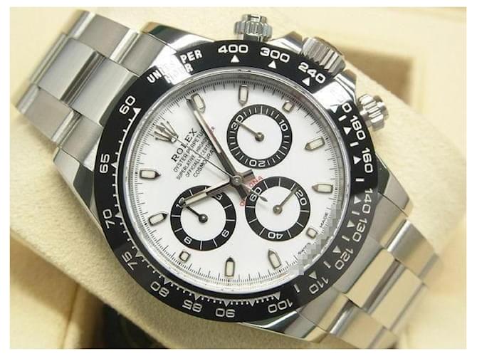 ROLEX Daytona white Dial 116500LN '20 purchased Mens Silvery Steel  ref.2061931