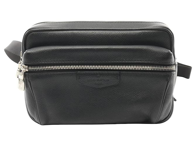 Louis Vuitton Outdoor Black Leather  ref.2062331
