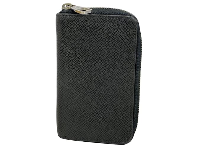 Louis Vuitton Zippy coin purse Black Leather  ref.2062340