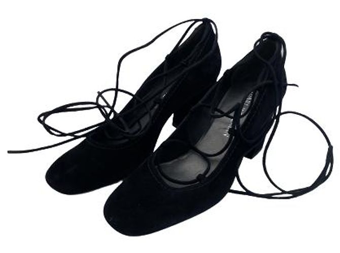 STUART WEITZMAN Absätze T.US 8 Samt Schwarz