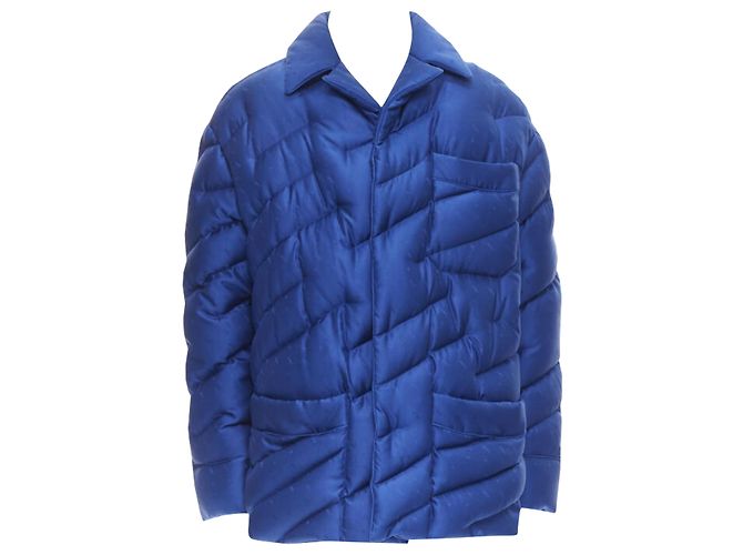 Fendi silk logo goose down puffer jacket