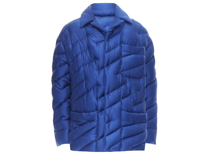 Fendi silk logo goose down puffer jacket