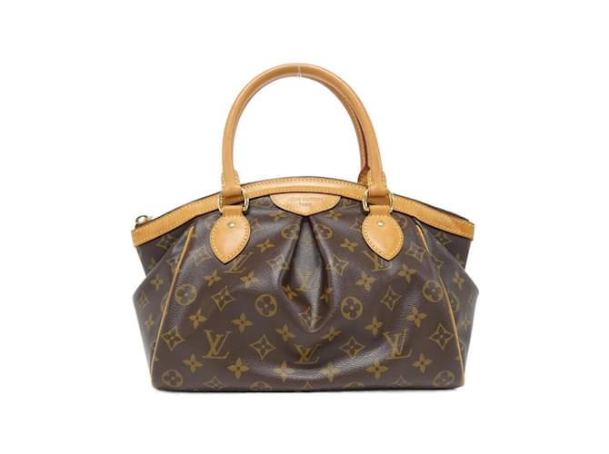Louis Vuitton Monogram Tivoli PM M40143 Handbag Brown Patent leather  ref.2063820
