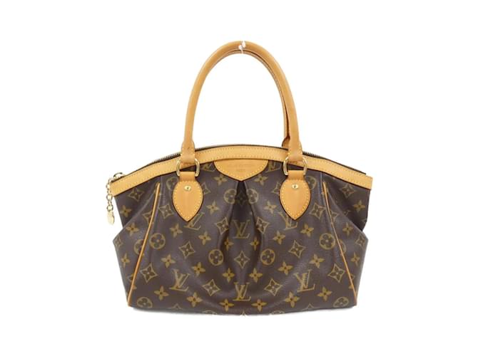 Louis Vuitton Monogram Tivoli PM Handbag Brown Cloth  ref.2064347