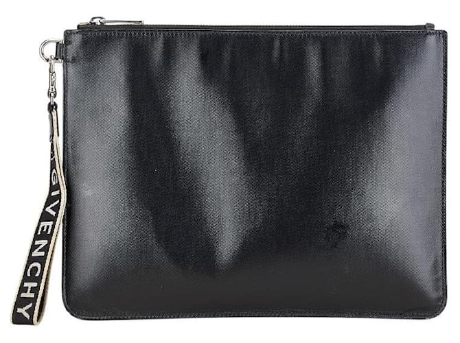 Givenchy Leather Clutch Bag Black  ref.2064692
