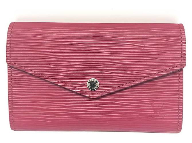 Louis Vuitton Epi Key Case Fuchsia Pink Leather  ref.2064828