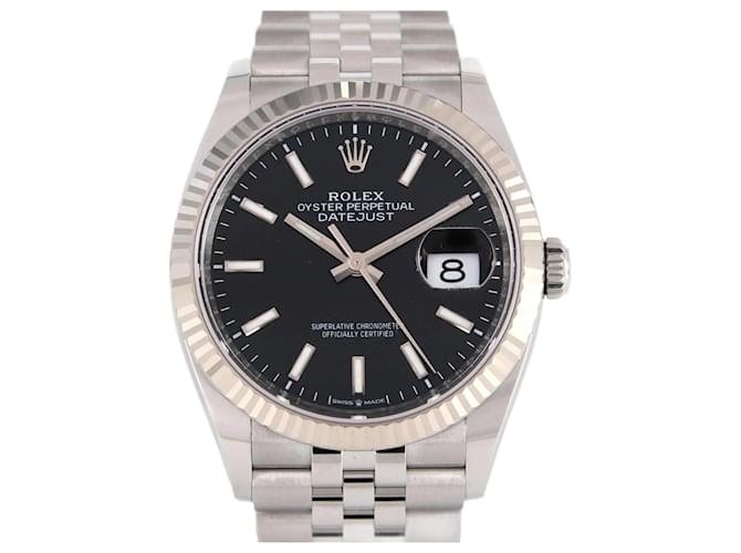 Rolex Datejust 126234 Stainless Steel and White Gold Automatic Watch  ref.2064885
