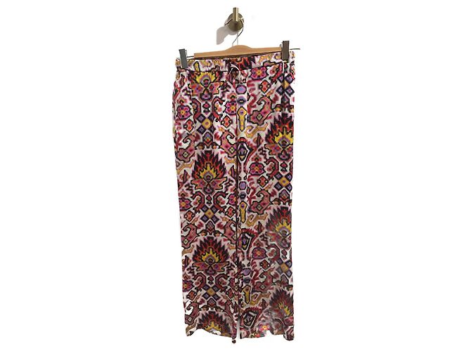 Pantalones Dries Van Noten T.36 Multicolor