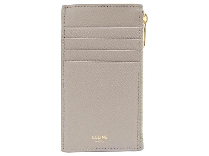 Céline Celine Purple Calfskin Coin Purse Leather  ref.2065238