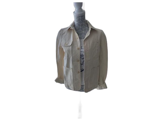 Chaqueta Ralph Lauren de algodón beige
