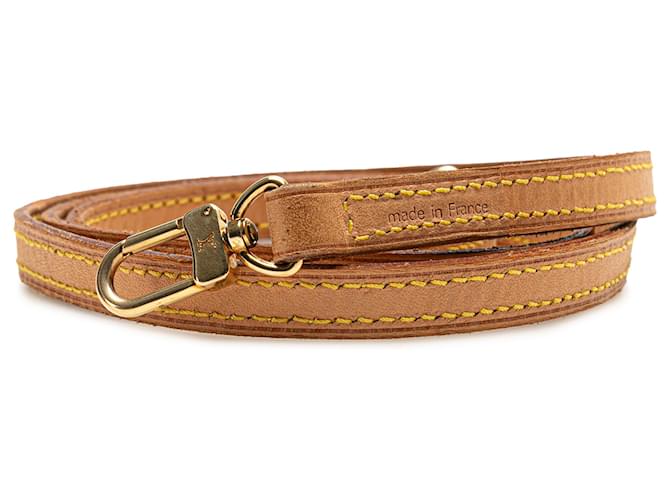 Louis Vuitton Brown Vachetta Leather Strap  ref.2065746