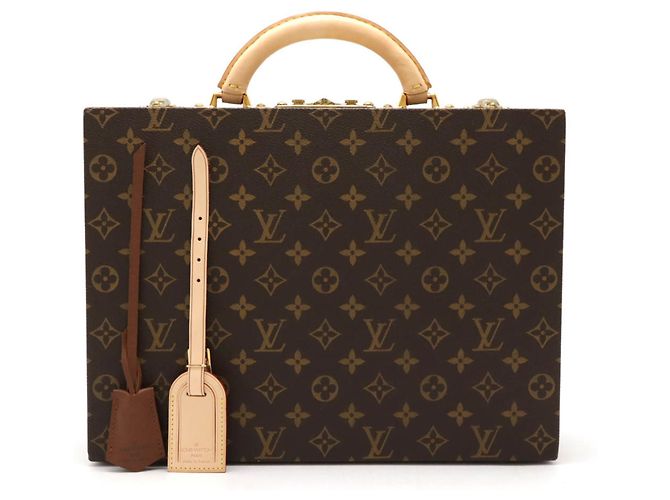 Monogram Schmuckkästchen von Louis Vuitton Braun
