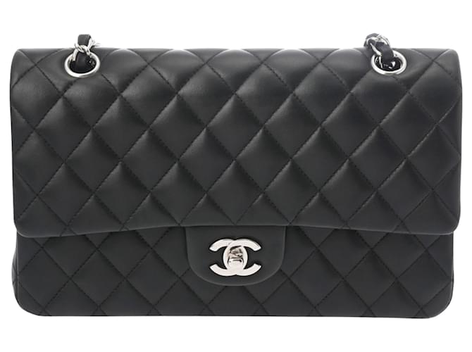 Chanel Timeless Black Leather  ref.2067387