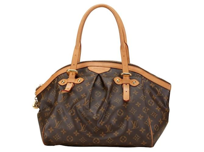 Louis Vuitton Tivoli Brown Cloth  ref.2067469