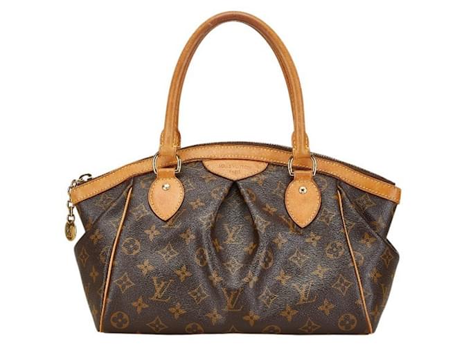 Louis Vuitton Tivoli Brown Cloth  ref.2067672