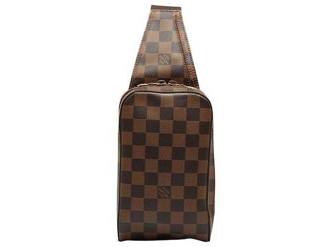 Louis Vuitton Geronimos Brown Cloth  ref.2067740