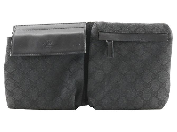 Borsa a tracolla nera Gucci Nero