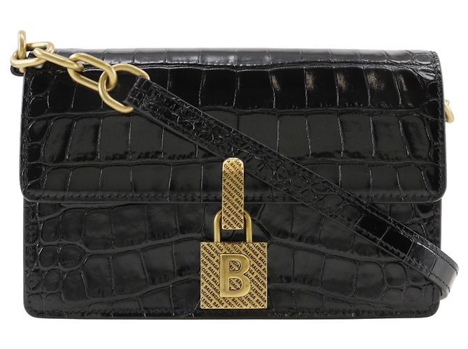 Mini borsa a spalla Balenciaga Nero
