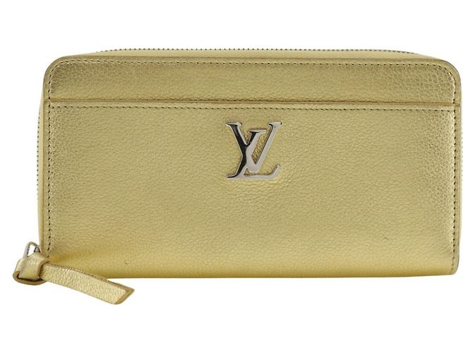 Portefeuille long Zippy Rock Me de Louis Vuitton Doré
