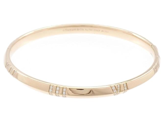 Tiffany & Co Atlas Dourado Ouro rosa  ref.2067942