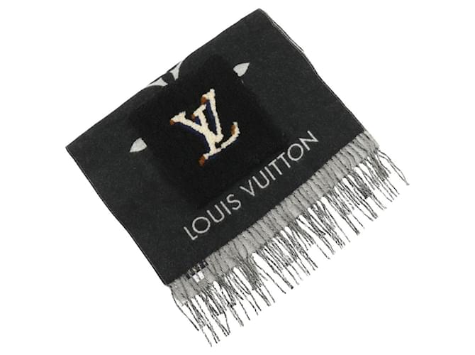 Louis Vuitton Cashmere Black Stole  ref.2067996