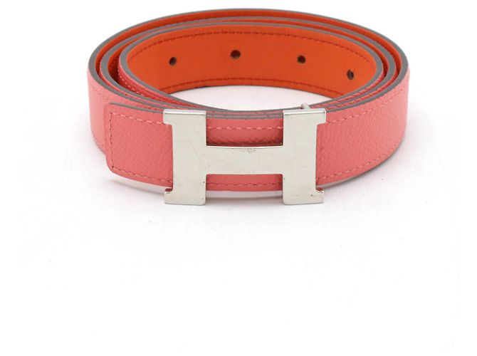 Hermès Mini Constance H Gürtel Pink Orange
