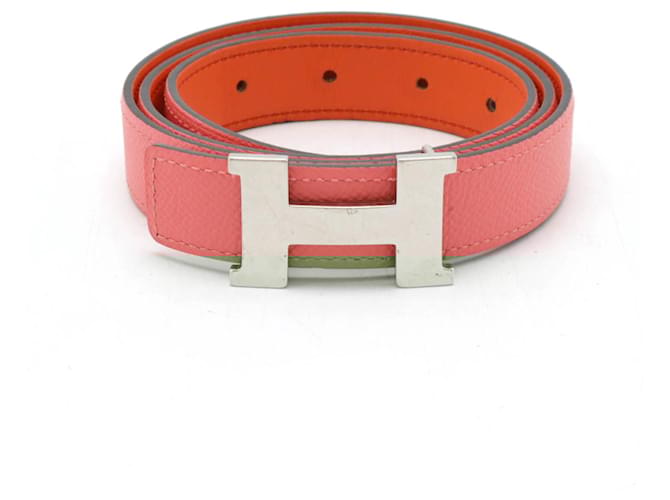 Hermès Hermes Mini Constance H Belt Pink Orange  ref.2068018