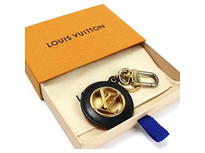 Louis Vuitton Keyring Porte Cle Pont Neuf Black Pink  ref.2068111