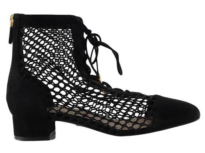 Dior Talons en daim noirs