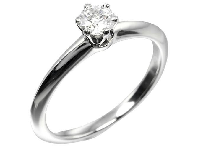 Tiffany & Co. Platinum Diamond Band Ring 