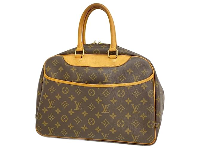 Bolsa Deauville Monogram Louis Vuitton Marrom  ref.2068662