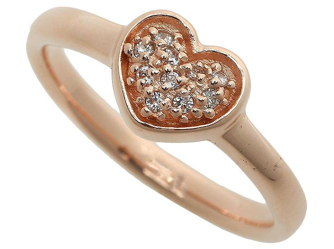 & Other Stories Anello Cuore Ete K10PG Oro Rosa