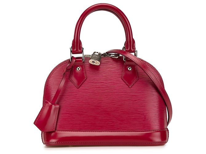 Louis Vuitton Alma BB en Epi rosa