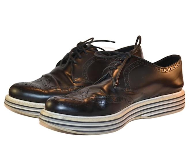 Church's derby Black Leather  ref.2071527