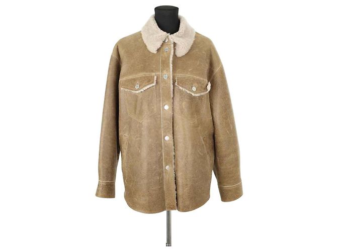 Isabel Marant Etoile Brown leather jacket