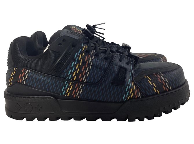 Twist Sneakers LV Trainer Maxi Louis Vuitton in pelle di vitello multicolore