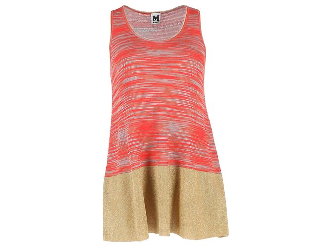 M Missoni Stricktop aus mehrfarbiger Viskose