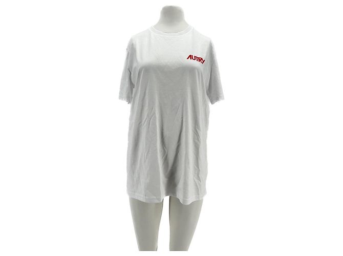 Autre Marque AUTRY Tops T.International M Algodón Blanco