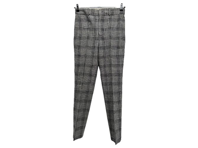 ISABEL MARANT Hosen T.FR 36 Baumwolle Grau