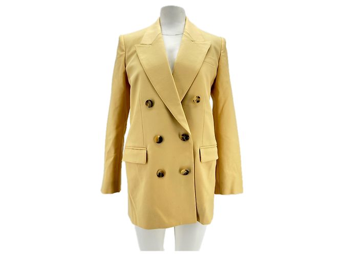 ISABEL MARANT Jacken T.FR 36 Wolle Gelb
