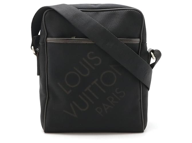 Louis Vuitton Damier Geant Citadan Shoulder Bag Black Cloth  ref.2072454