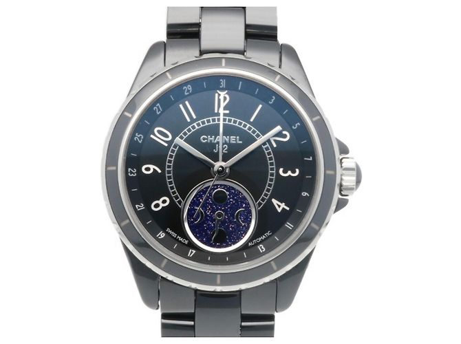 Orologio da polso automatico da uomo Chanel J12 Nero