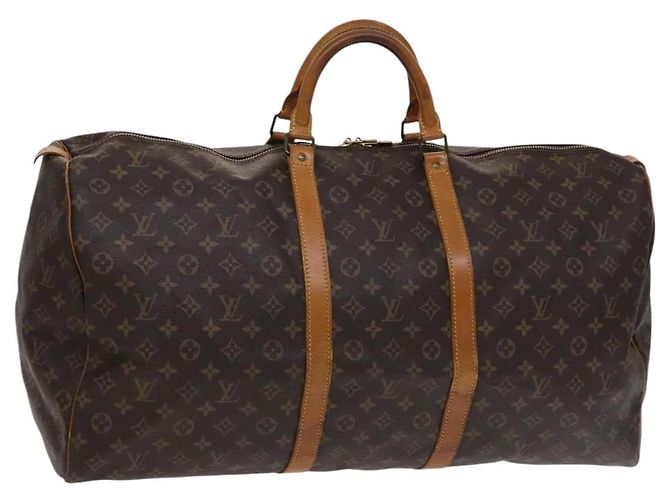 LOUIS VUITTON Monogram Keepall 60 Bolsa Boston M41422 LV Auth 113684 Monograma