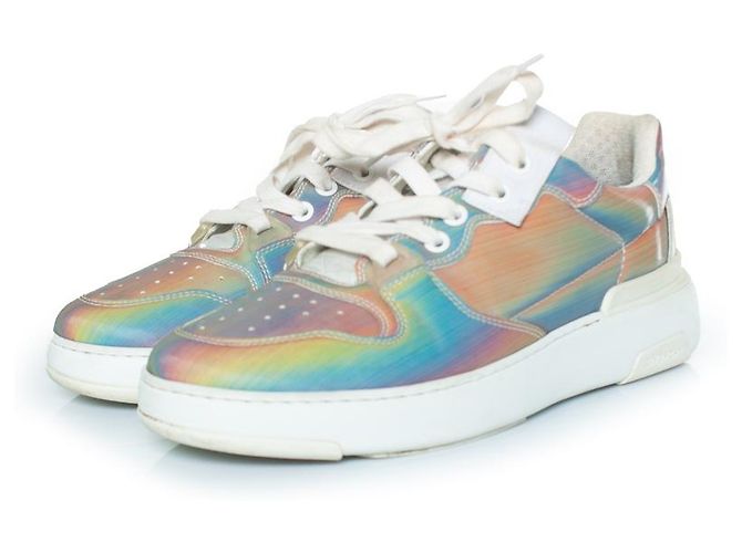 Givenchy, baskets holographiques à ailes Multicolore