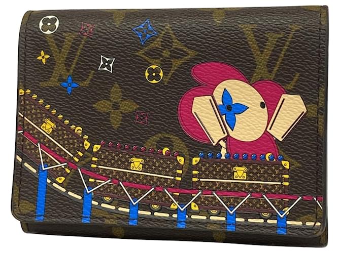 Louis Vuitton Vivienne Brown Cloth  ref.2073481