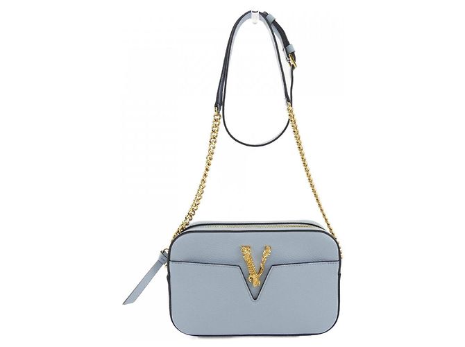 Borsa a mano Versace blu 