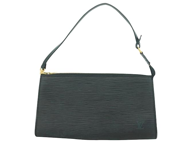 Pochette Accessoire Louis Vuitton Preto Couro  ref.2074198