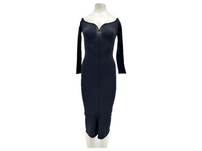 Robe KHAITE T.International S Viscose Noir