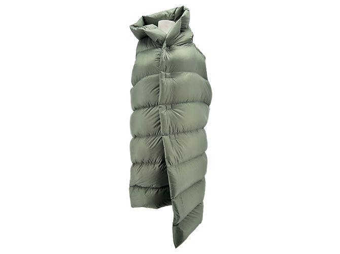 RICK OWENS Coats T.IT 38 Polyester Khaki