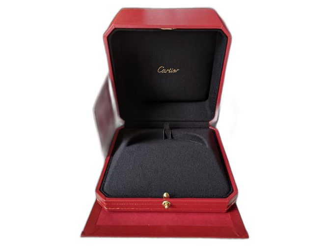 Cartier Love Juc Armband gefütterte Box und Papiertüte Rot